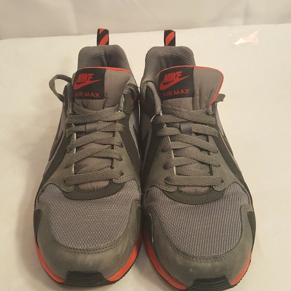 MEN\'S Nike Air Max Trax Size 8.5 Running Shoes 2013 Lunarlon GREY RED Sneaker main image 5